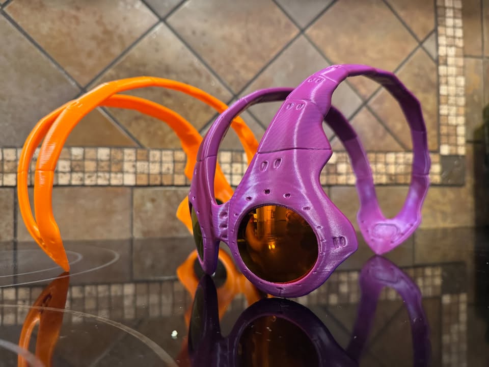 Oakley Over The Top (OTT) Inspired Sunglasses Clemson Team Colors