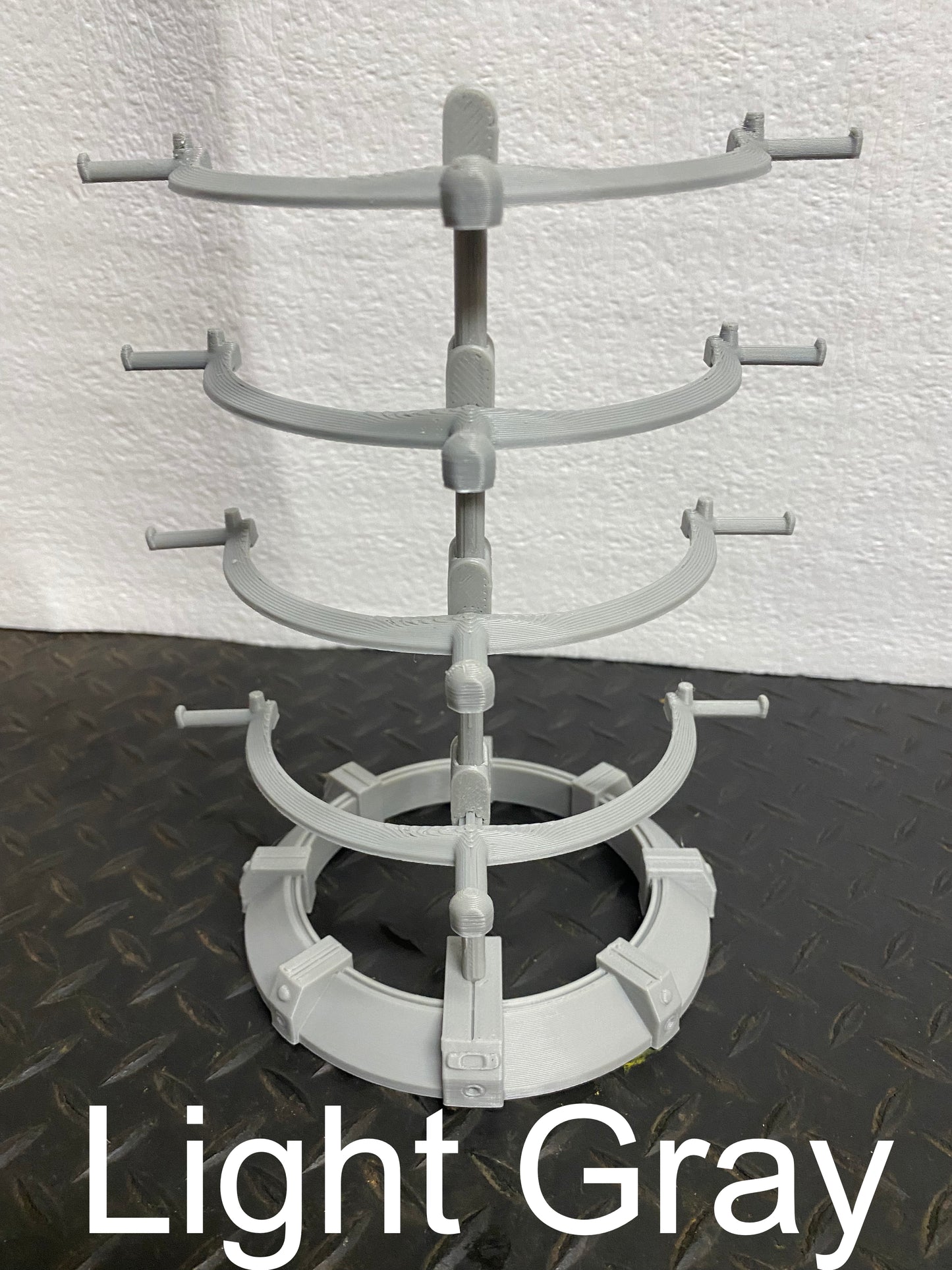 Oakley-Inspired Industrial Logo Design Sunglass Display Stand