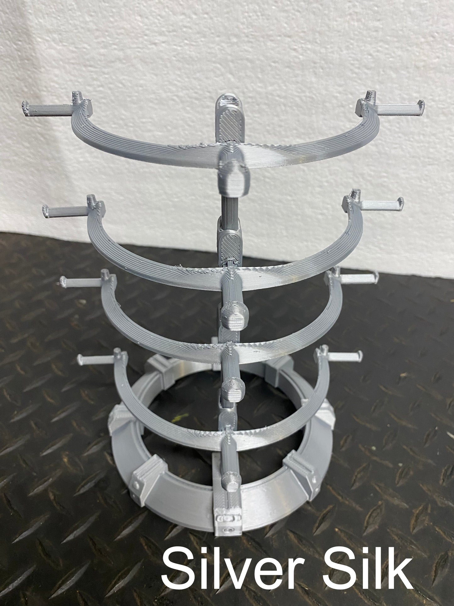Oakley-Inspired Industrial Logo Design Sunglass Display Stand