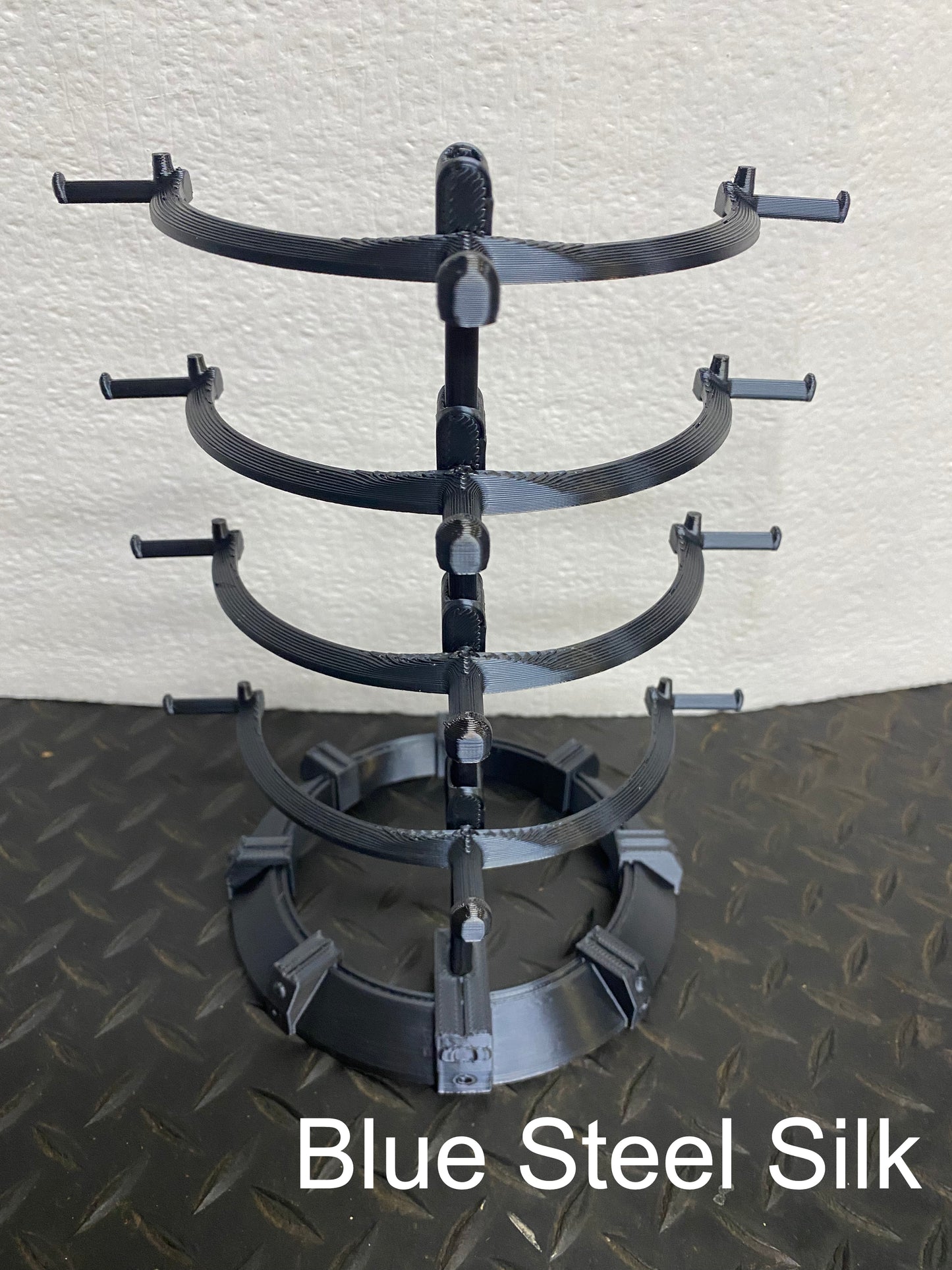 Oakley-Inspired Industrial Logo Design Sunglass Display Stand