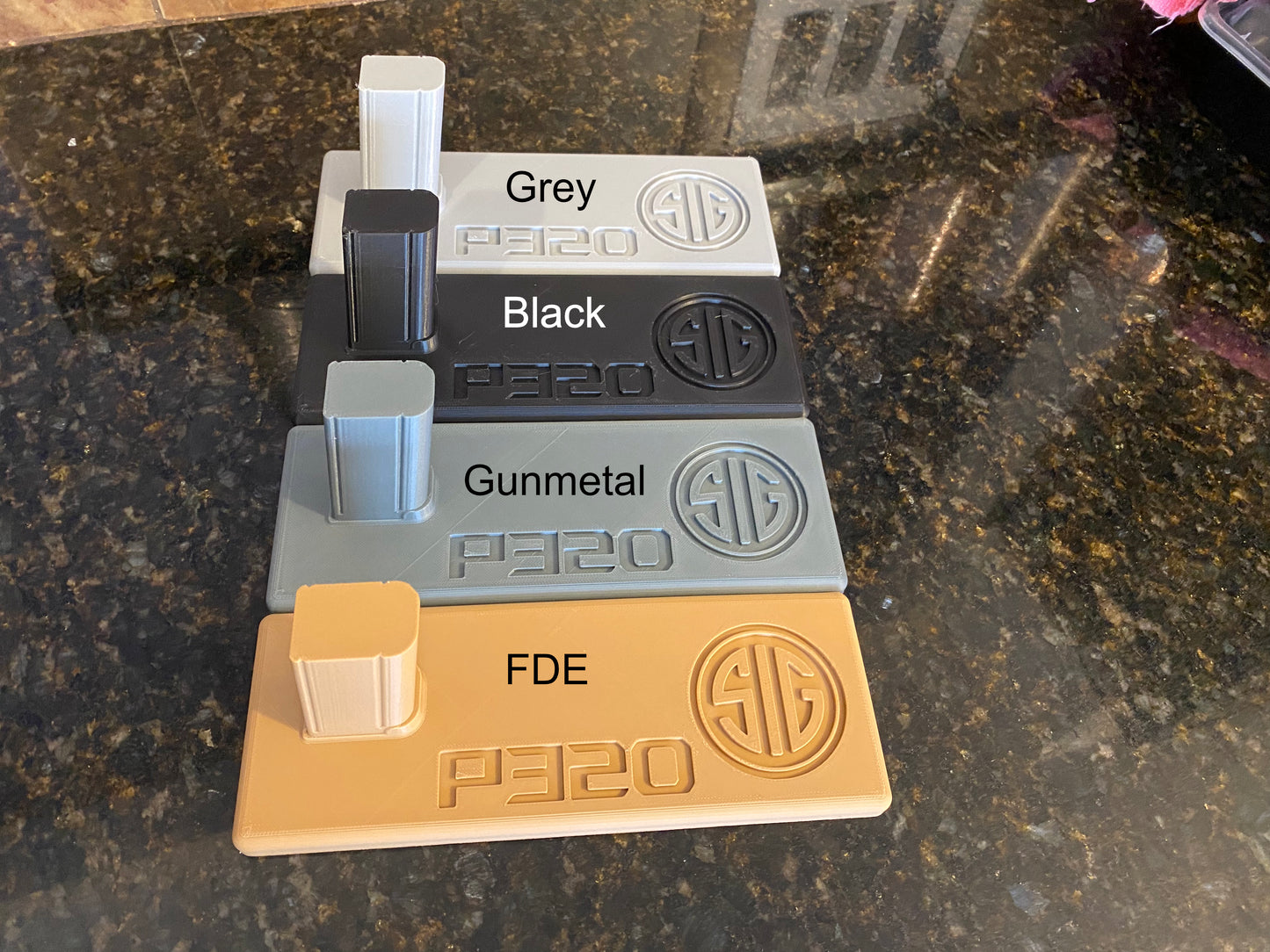 FDM New Staccato HD Pistol Stand - fits new Glock compatible HD Models