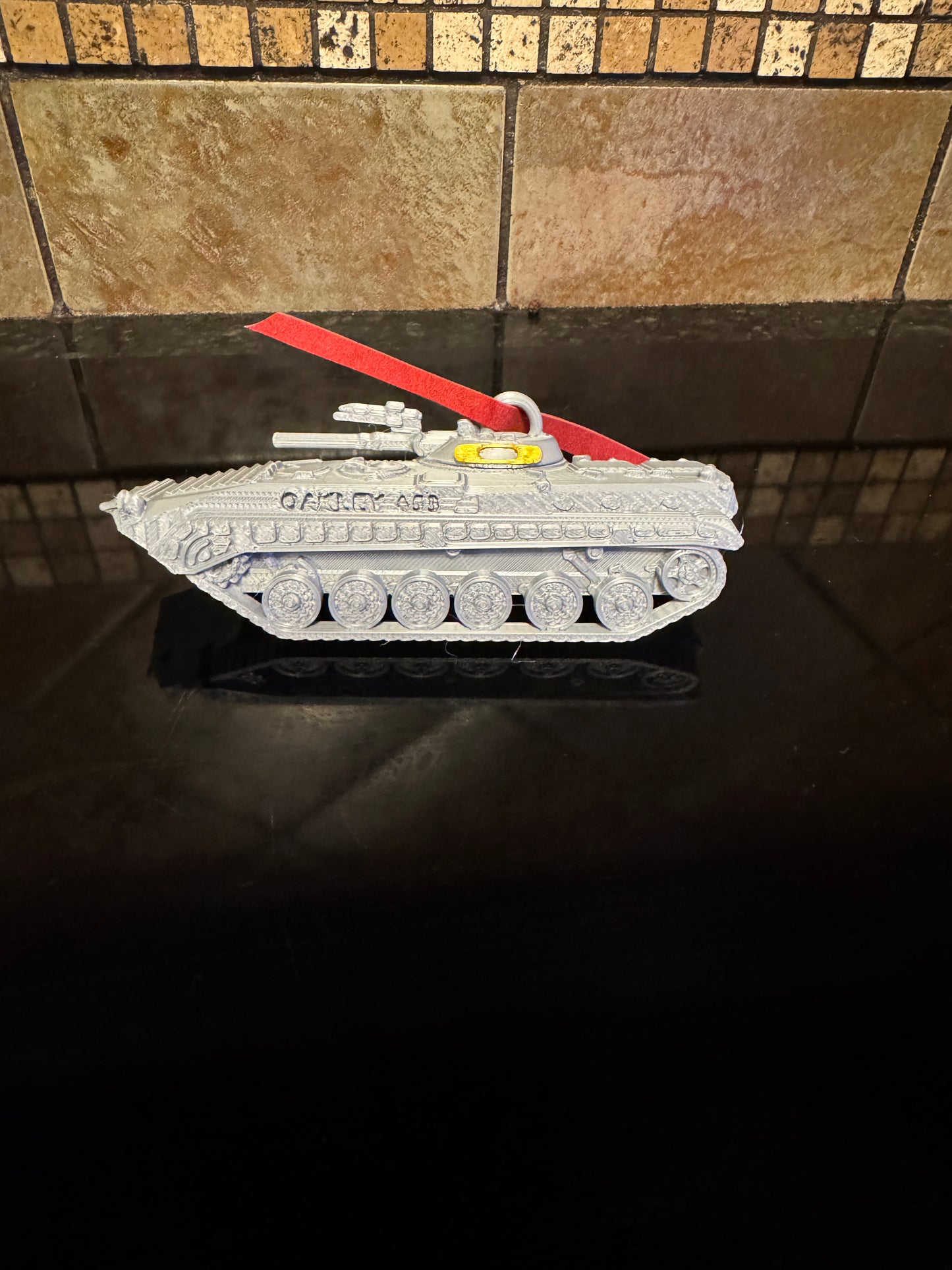 FDM Oaklie Tank Christmas Ornament - Collectors Unique Holiday Décor