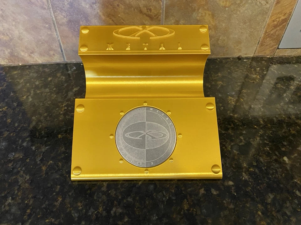FDM Oaklie X Metal Stand Display – Fits Romeo, Juliet, Mars, X-Squared & More w/OG Wide & Thin Coin Insert