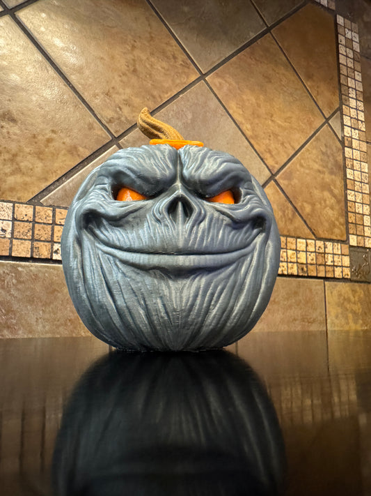 Oaklie Themed Halloween Shadow Pumpkin Jack-O-Lantern Case Display Piece