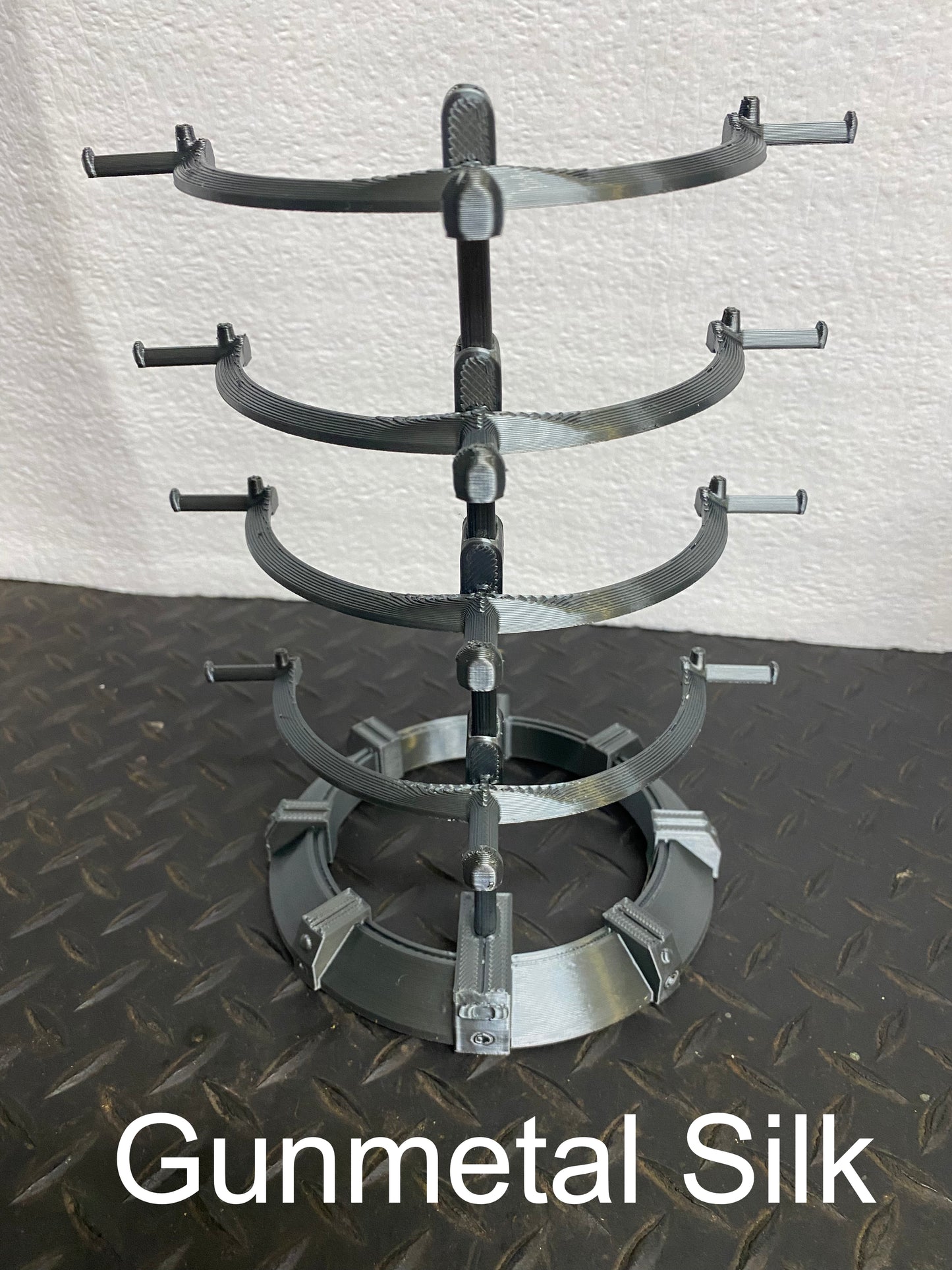 Oakley-Inspired Industrial Logo Design Sunglass Display Stand