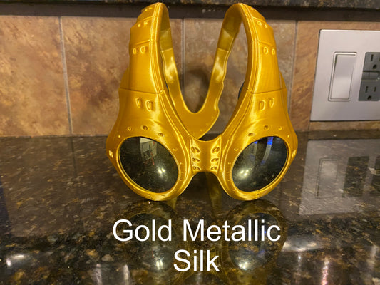 Oakley Over The Top (OTT) Inspired Sunglasses Metallic Gold Silk