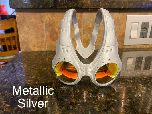 Oakley Over The Top (OTT) Inspired Sunglasses Metallic Silver