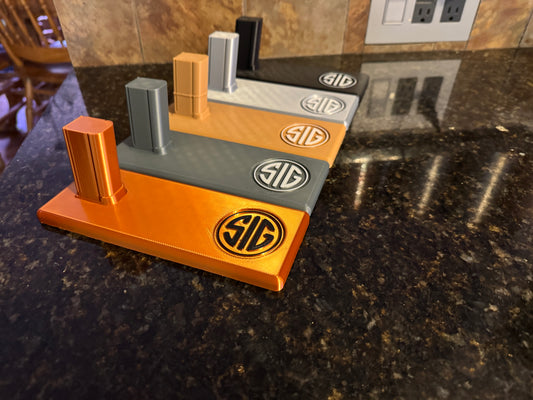 FDM Sig Sauer Double Stack Display Stand 2 Tone - Choose Colors