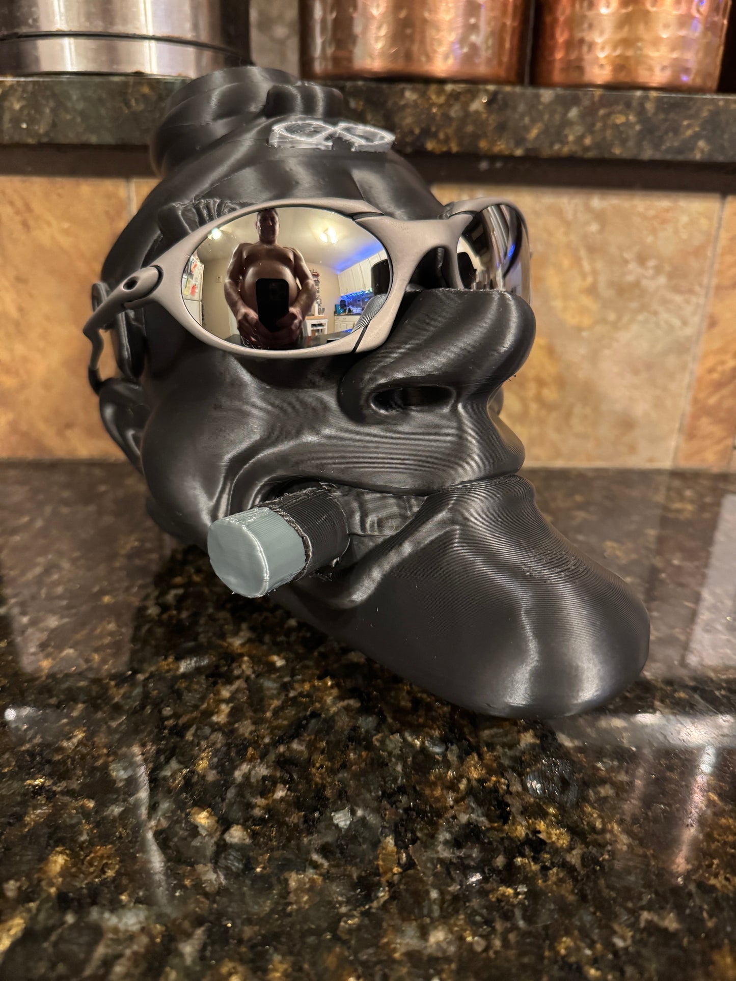 FDM Oaklie Mad Scientist Sunglasses Display Collector’s Stand