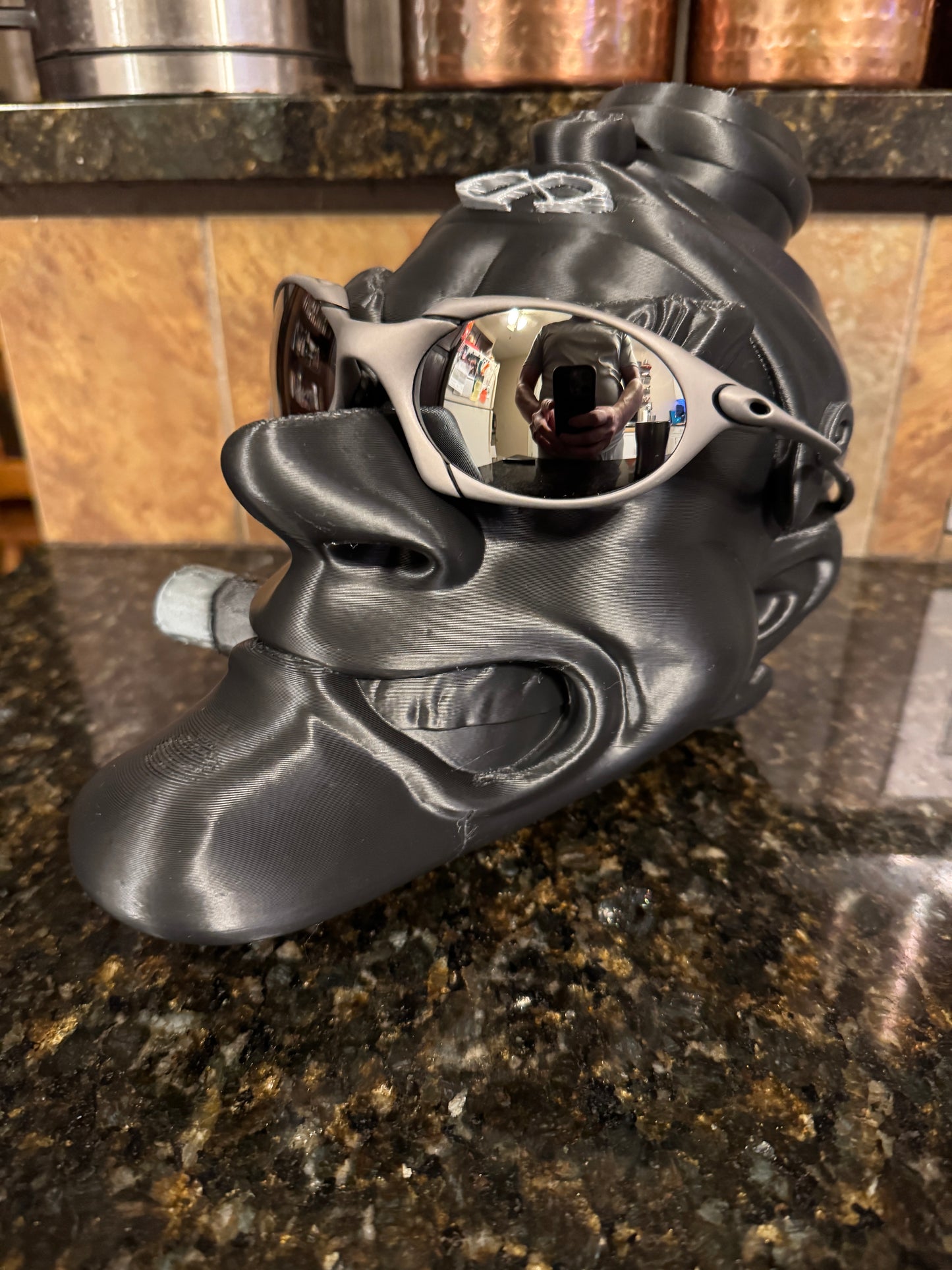 FDM Oaklie Mad Scientist Sunglasses Display Collector’s Stand