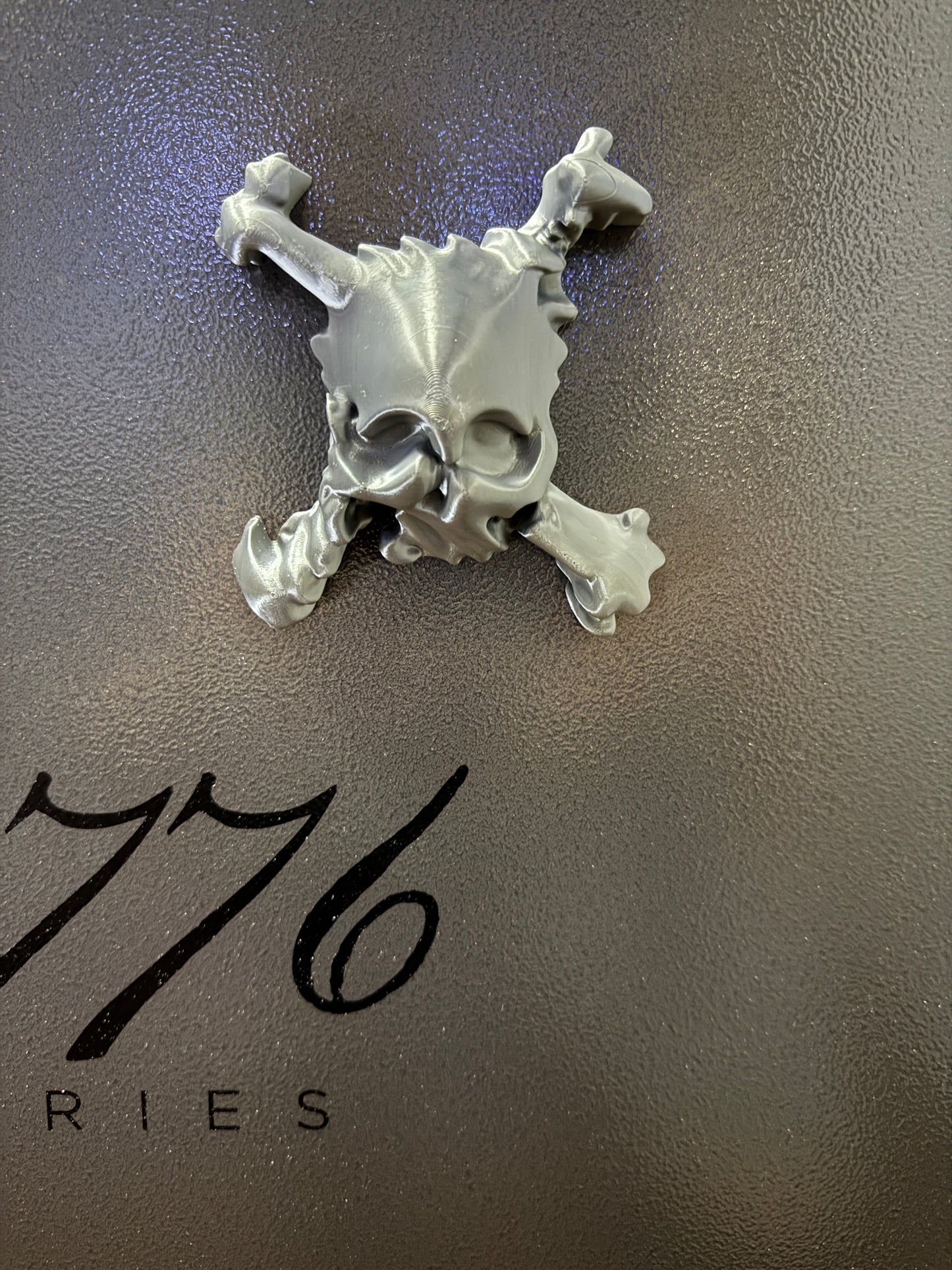 FDM Oaklie X Skull Magnetic 3D Sticker / Decal – 5" - Chose Color