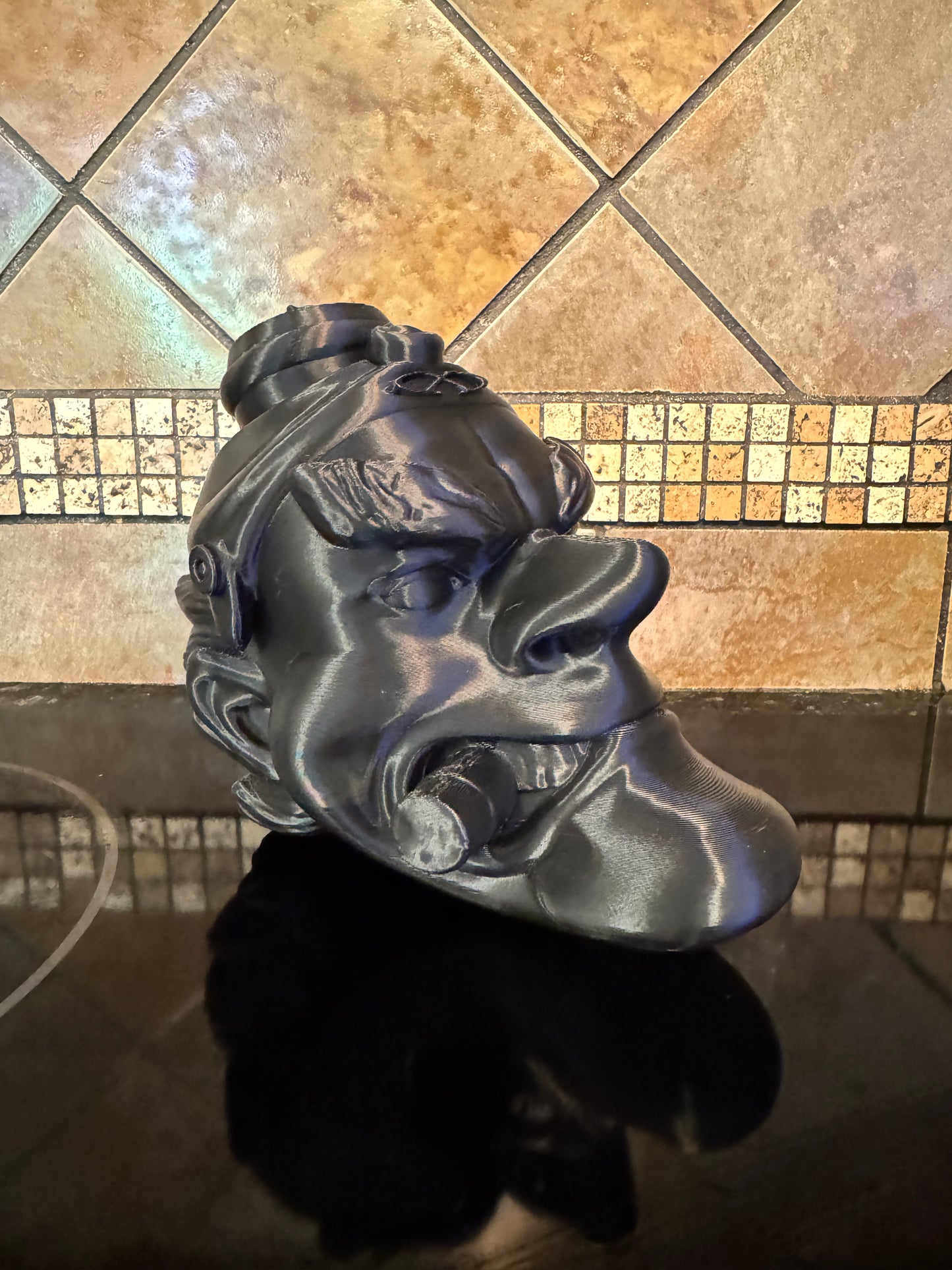 FDM Oaklie Mad Science Scientist X-Resin Display Collector’s Stand