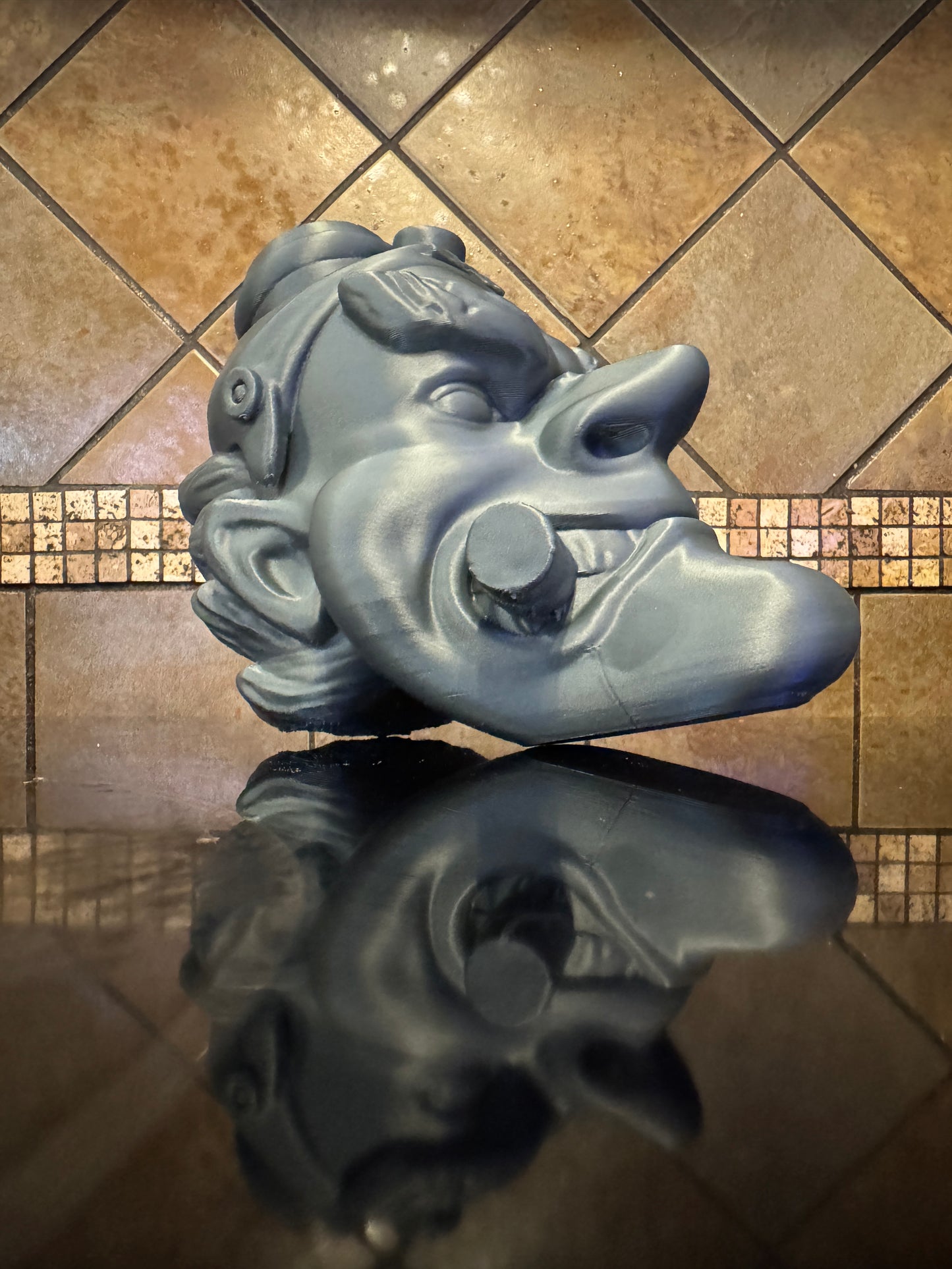 FDM Oaklie Mad Science Scientist X-Resin Display Collector’s Stand