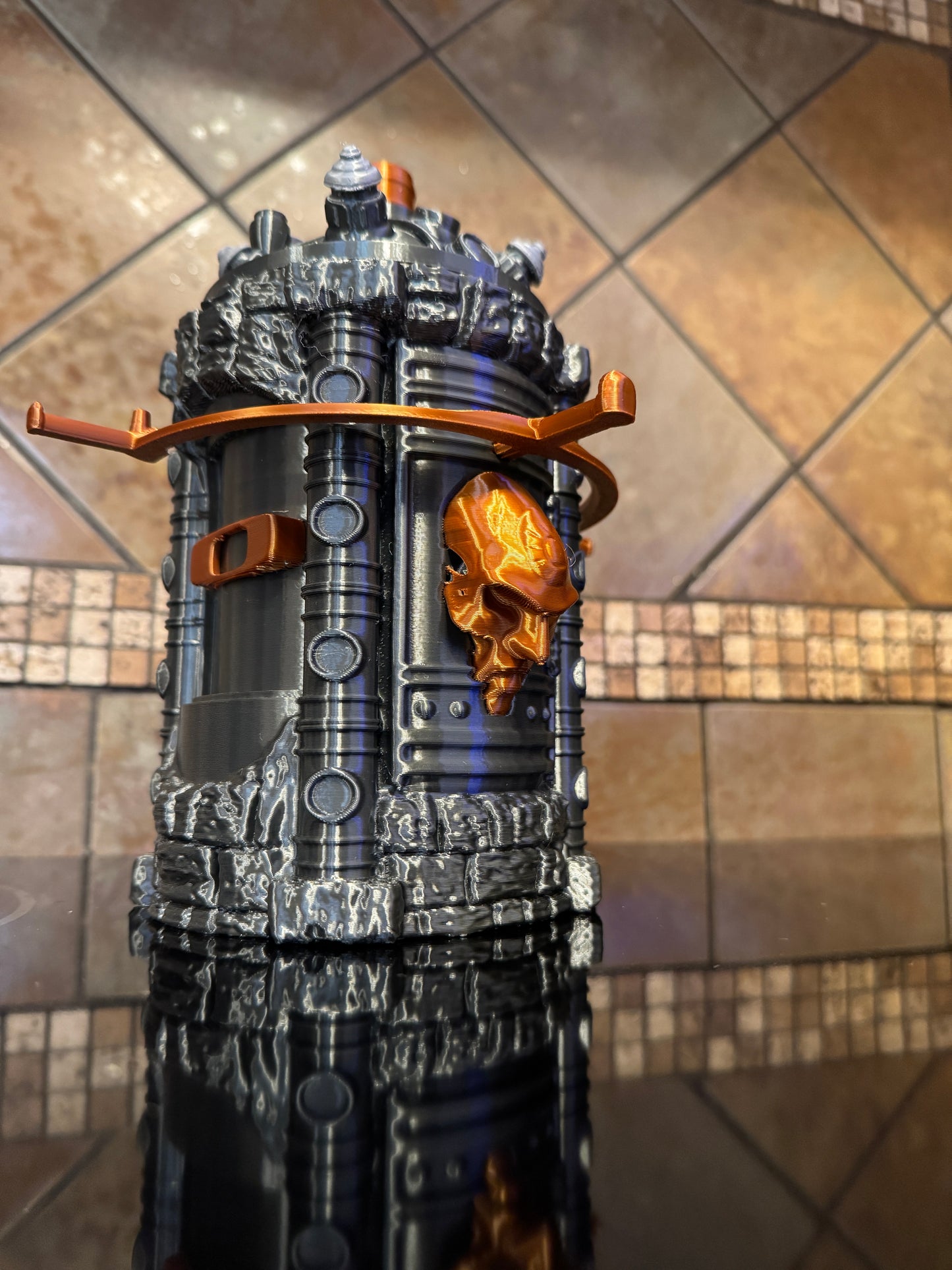 Oaklie Mad Science Style "Conservator" - Display Chamber - w/ Hidden Storage