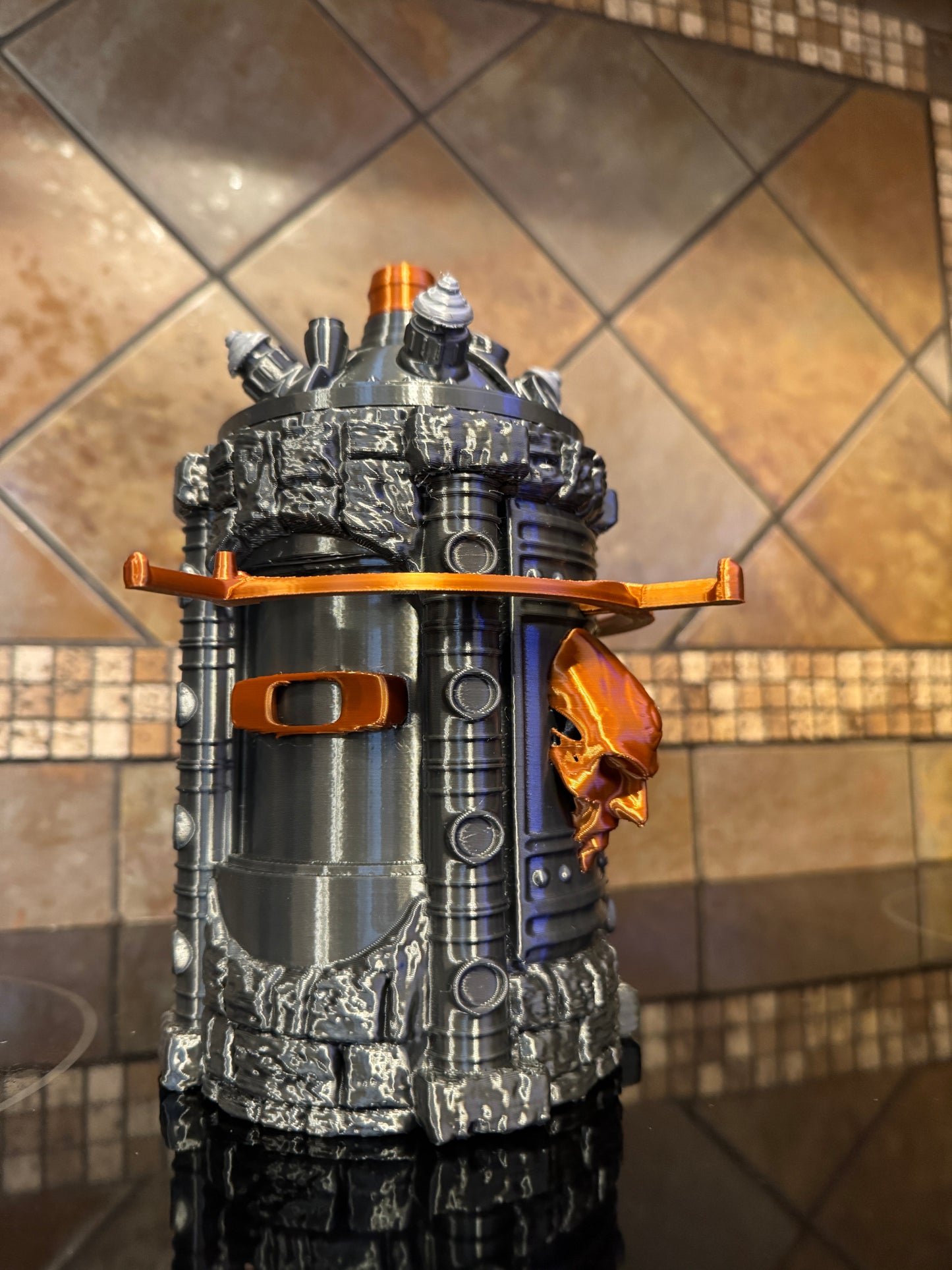 Oaklie Mad Science Style "Conservator" - Display Chamber - w/ Hidden Storage