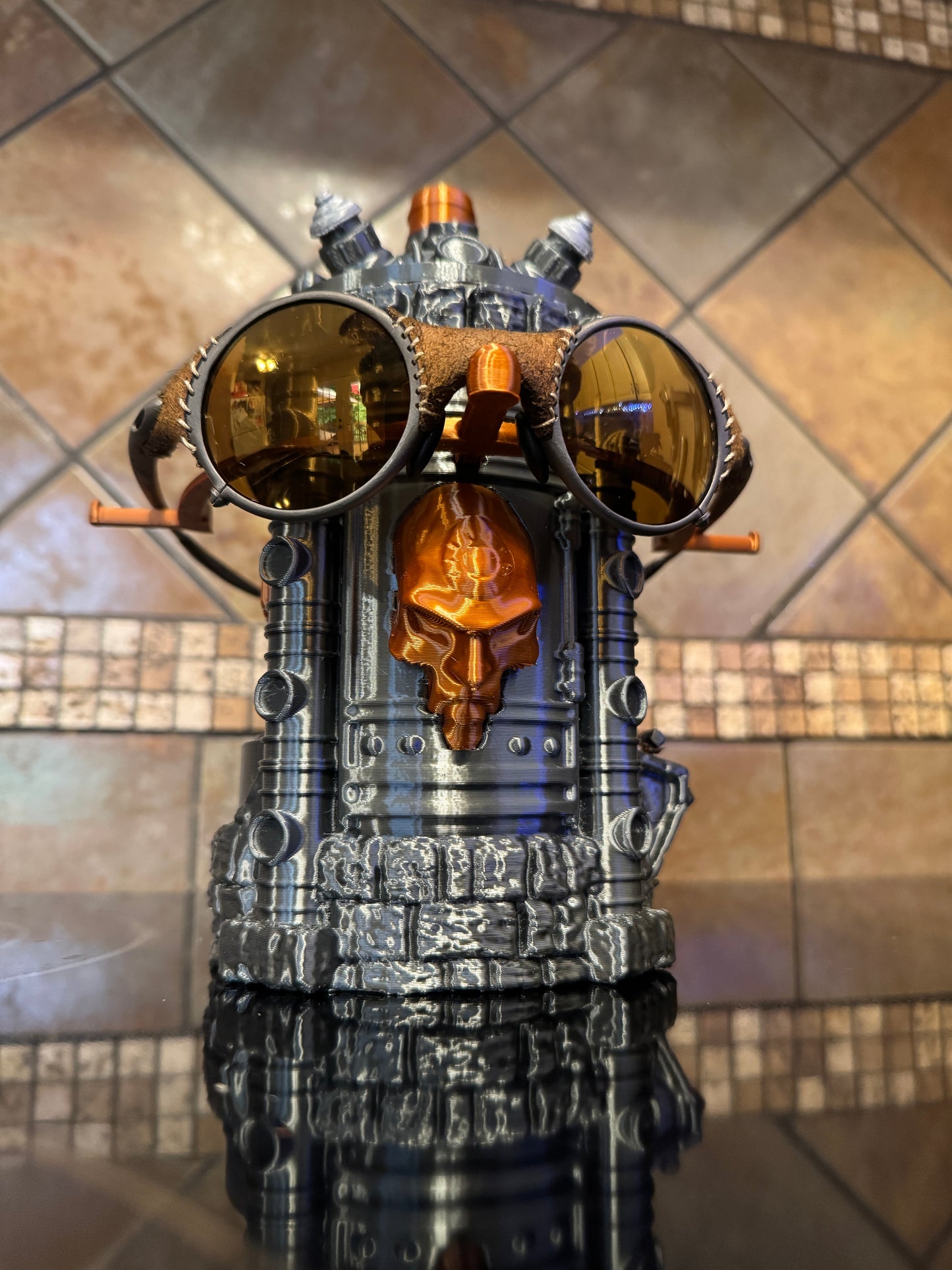 Oaklie Mad Science Style "Conservator" - Display Chamber - w/ Hidden Storage