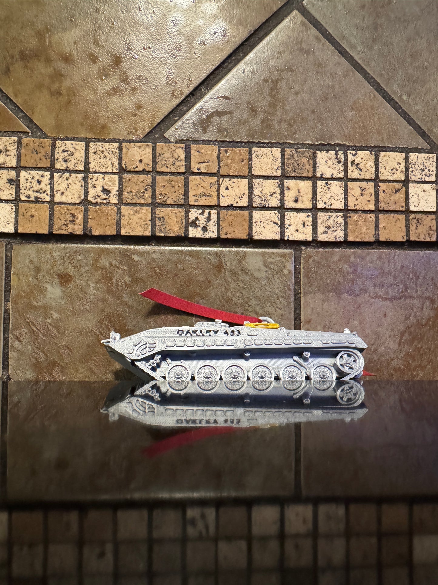 FDM Oaklie Tank Christmas Ornament - Collectors Unique Holiday Décor