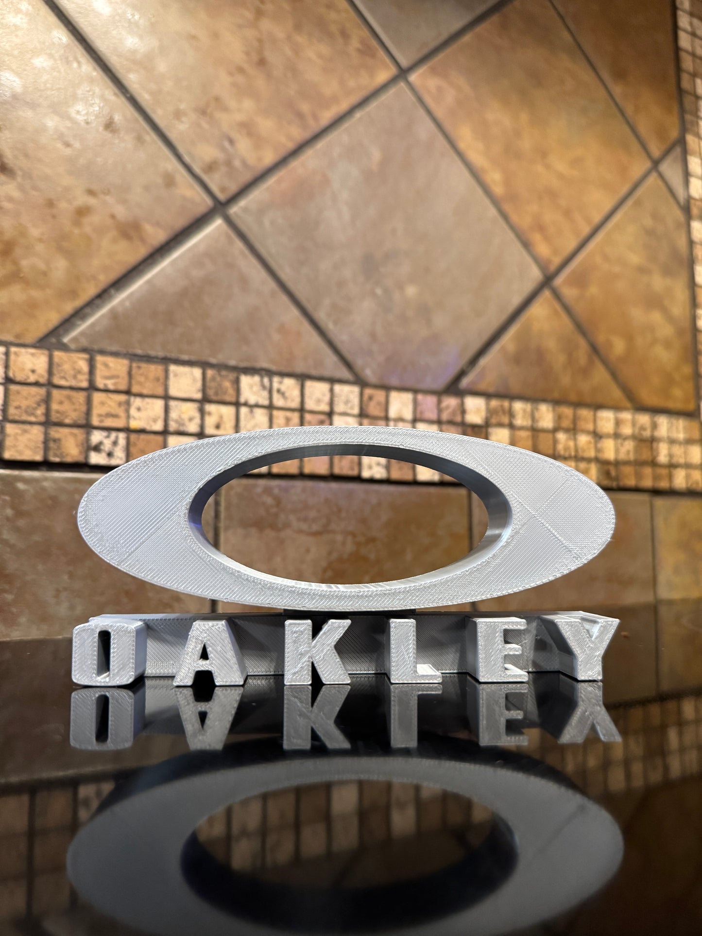 FDM Oaklie Plaque For Desktop, Desk, Or Display Case