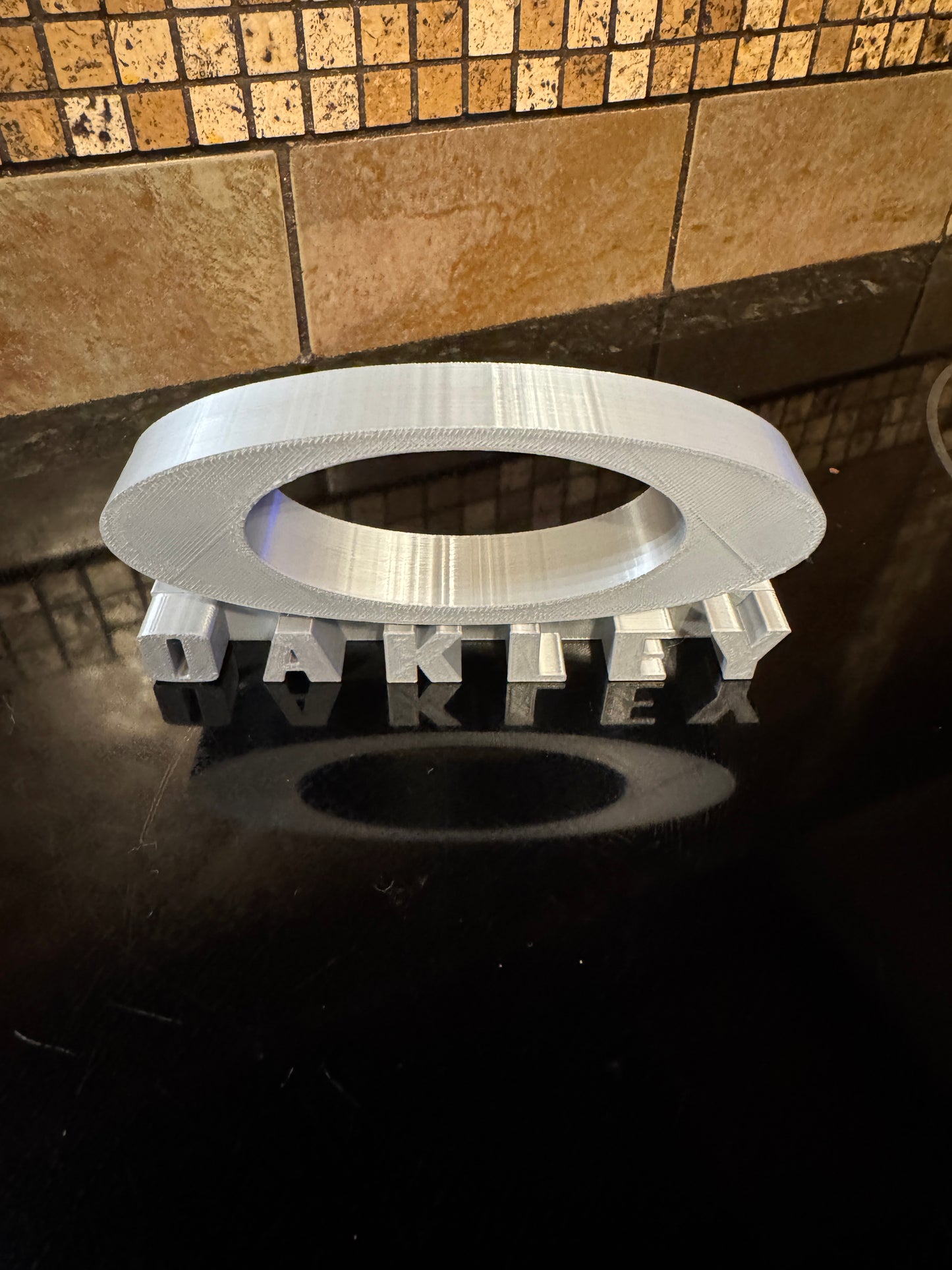 FDM Oaklie Plaque For Desktop, Desk, Or Display Case