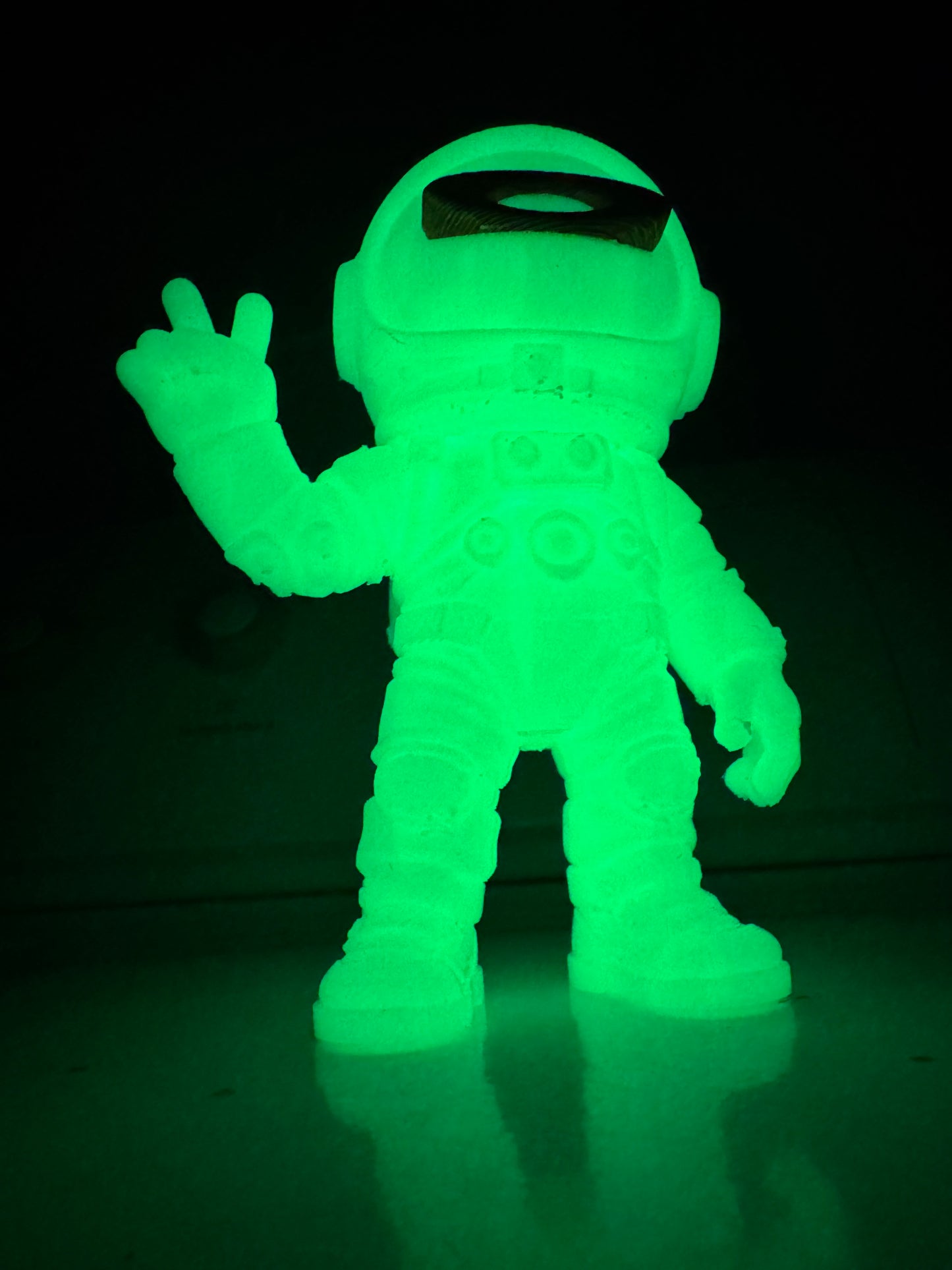 Oaklie Style "O-Naut" Astronaut Themed Display Case Glorifier – Glow in the Dark