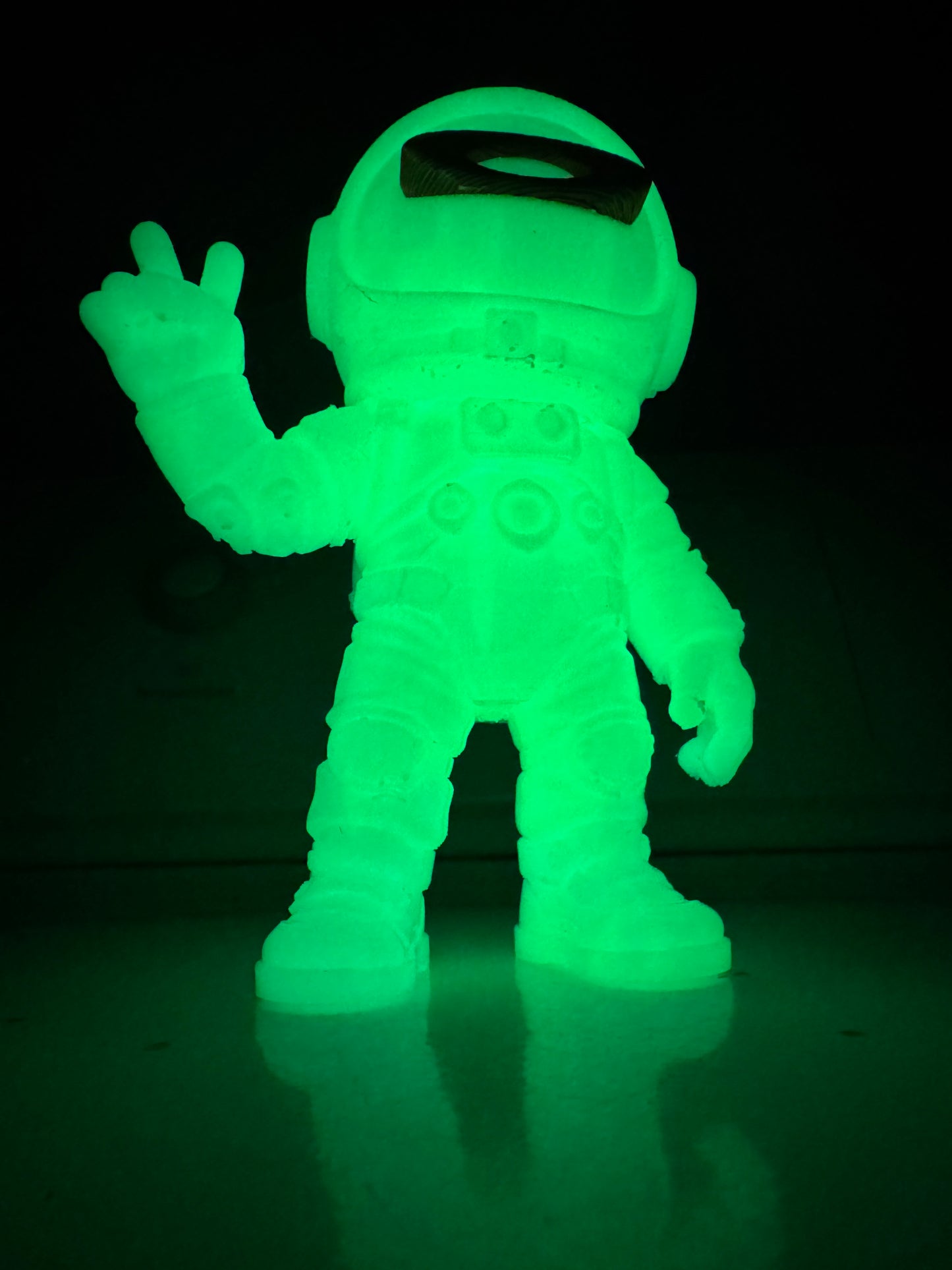 Oaklie Style "O-Naut" Astronaut Themed Display Case Glorifier – Glow in the Dark