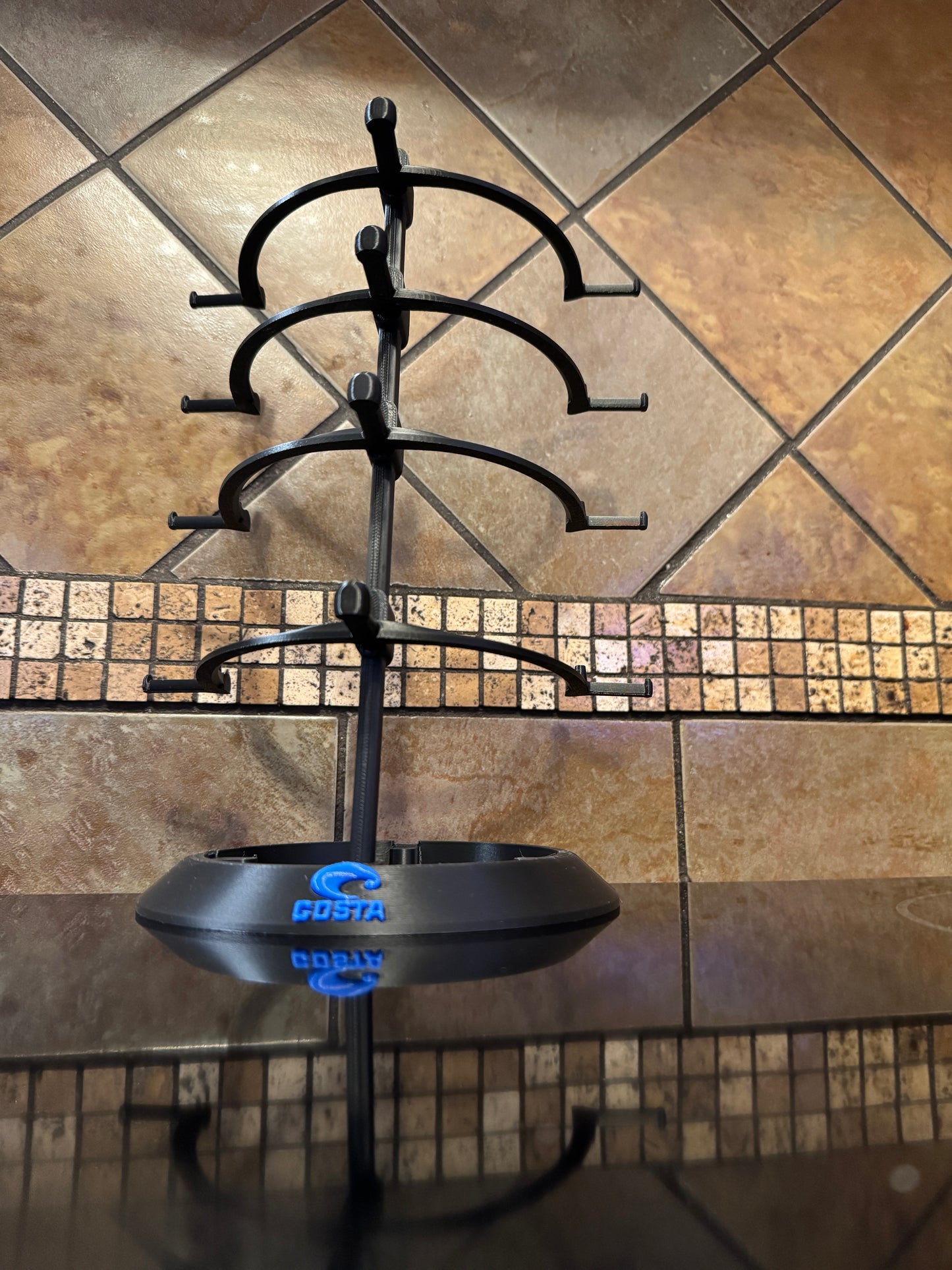 FDM Costia Wave 4-Tier Sunglass Display - Costia Style Collector’s Eyewear Stand