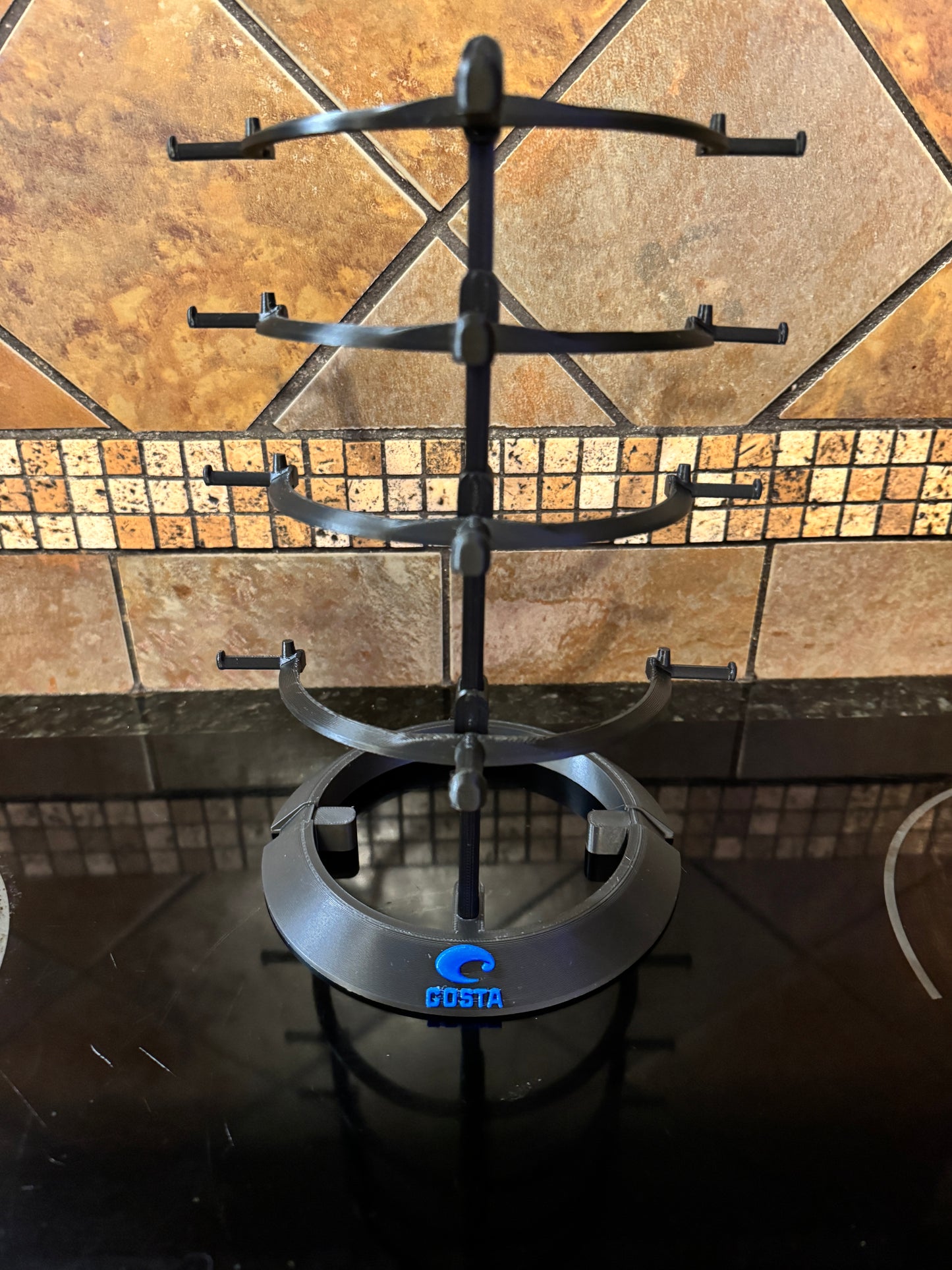 FDM Costia Wave 4-Tier Sunglass Display - Costia Style Collector’s Eyewear Stand