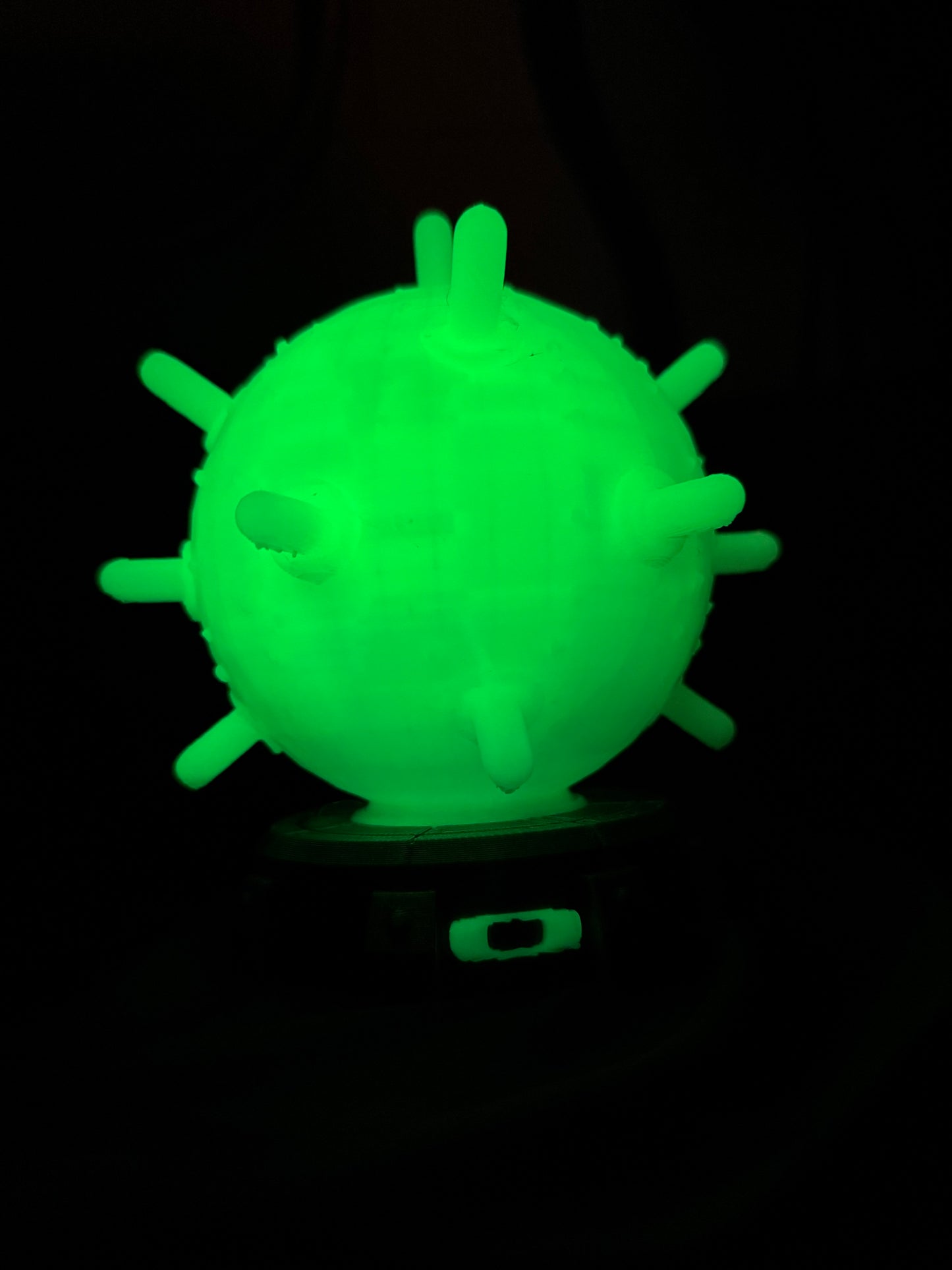 Oaklie Naval Mine “Detonator” Sunglasses Stand & Display Case Glorifier Glow Edition