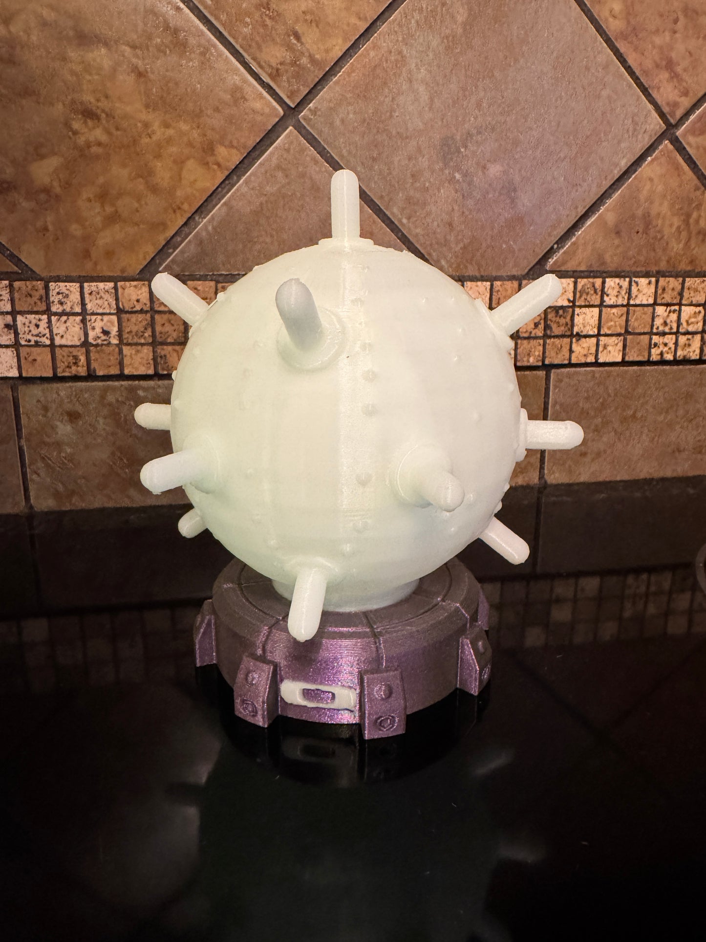 Oaklie Naval Mine “Detonator” Sunglasses Stand & Display Case Glorifier Glow Edition