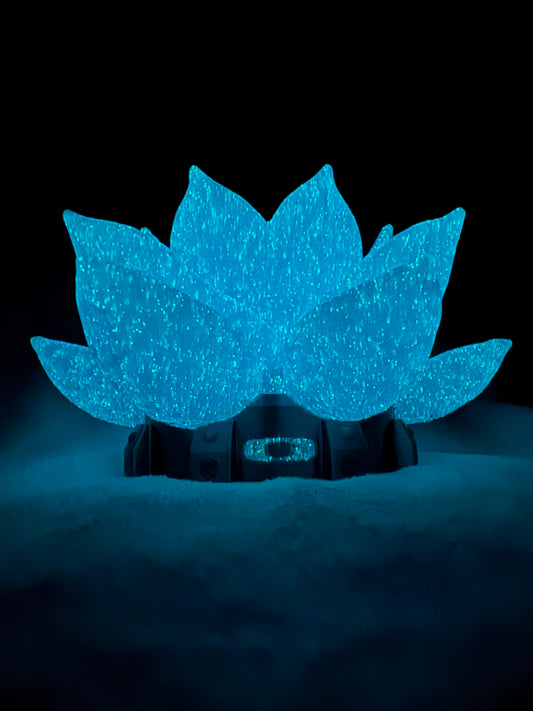 Beautiful FDM Oaklie Industrial Ice Lotus Sunglasses Stand - 7" dia x 4.5"