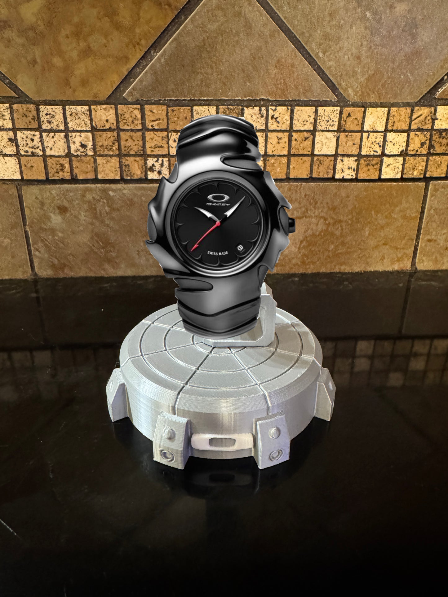 Oaklie Industrial Style Watch Collector Display Stand