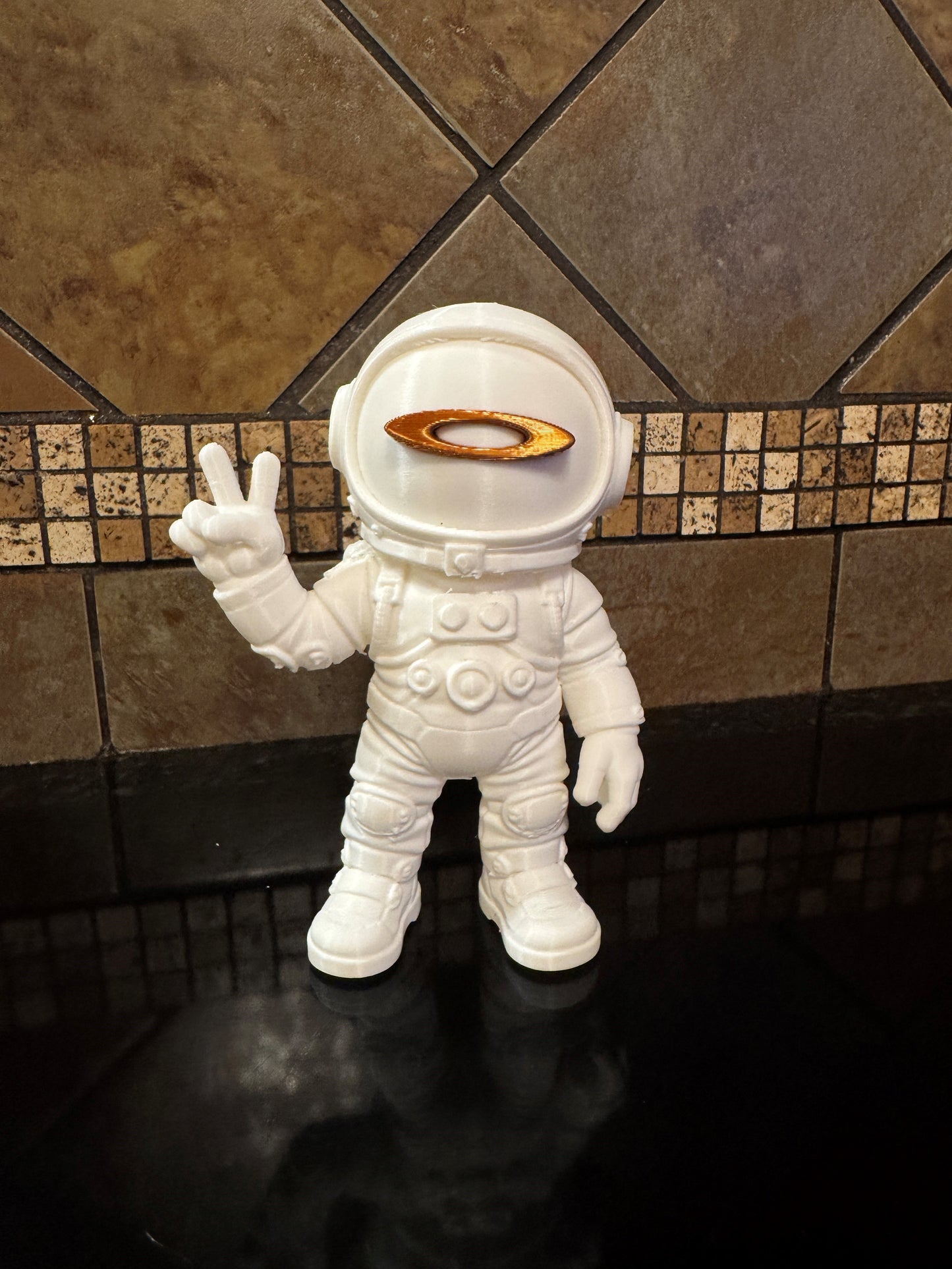 Oaklie Style "O-Naut" Astronaut Themed Display Case Glorifier – 6" Tall x 4.5"