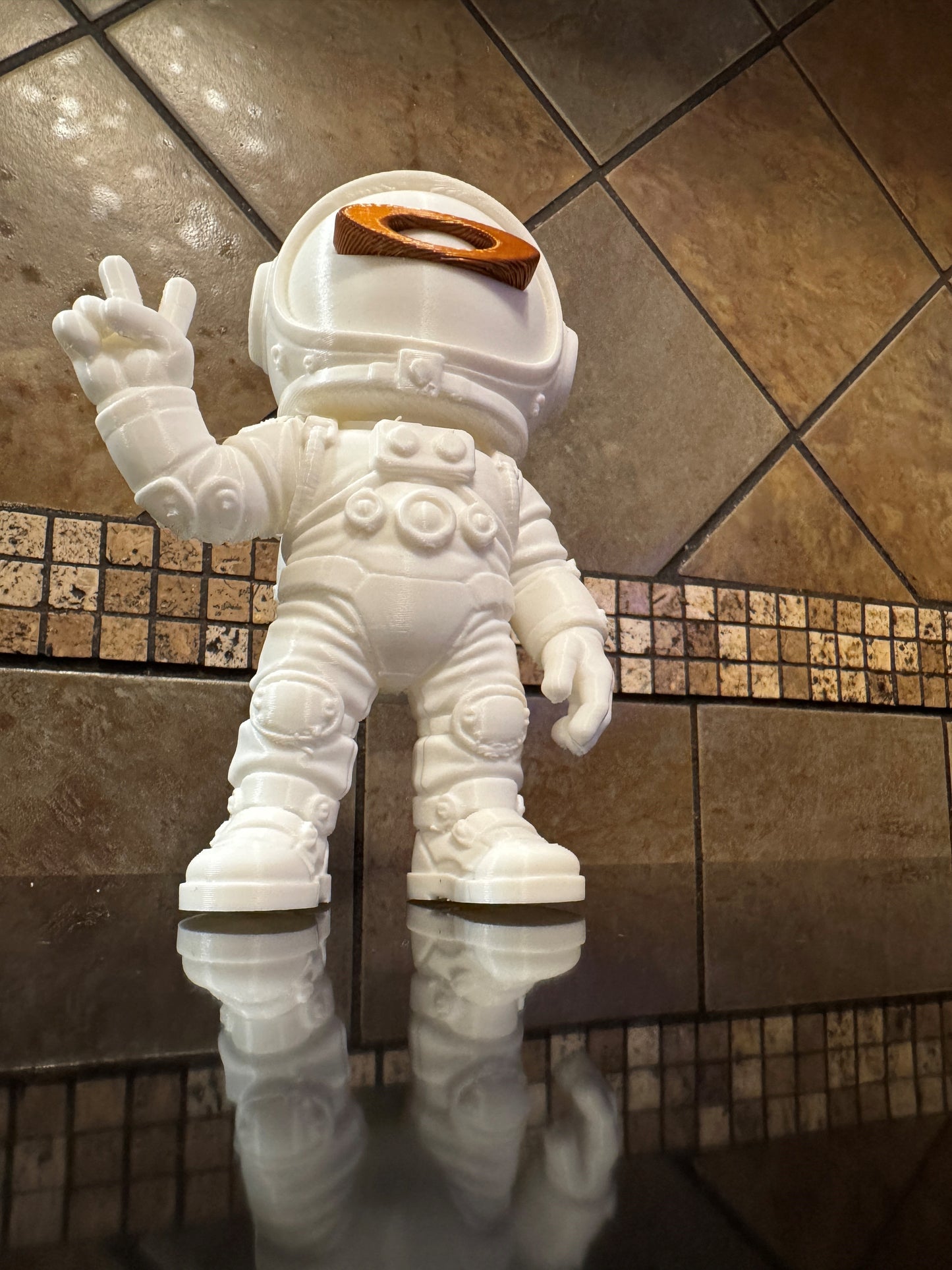 Oaklie Style "O-Naut" Astronaut Themed Display Case Glorifier – 6" Tall x 4.5"