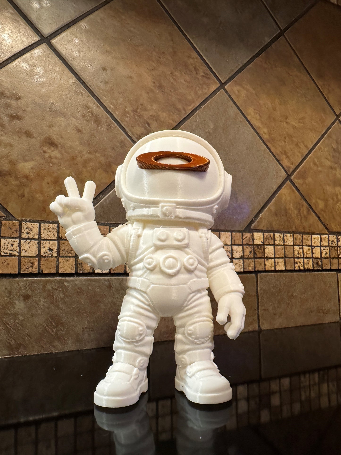 Oaklie Style "O-Naut" Astronaut Themed Display Case Glorifier – 6" Tall x 4.5"