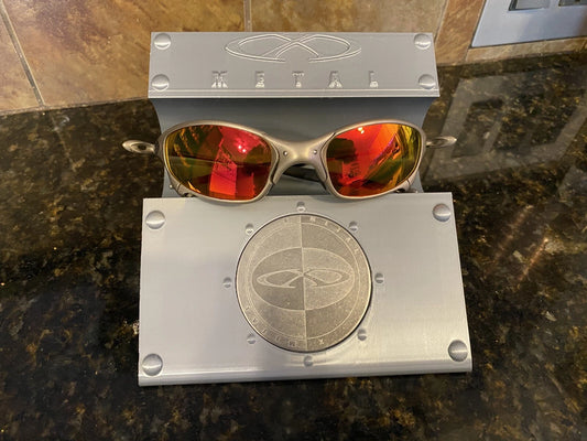 FDM Oakley X Metal Stand Display – Fits Romeo, Juliet, Mars, X-Squared & More w/Coin Insert