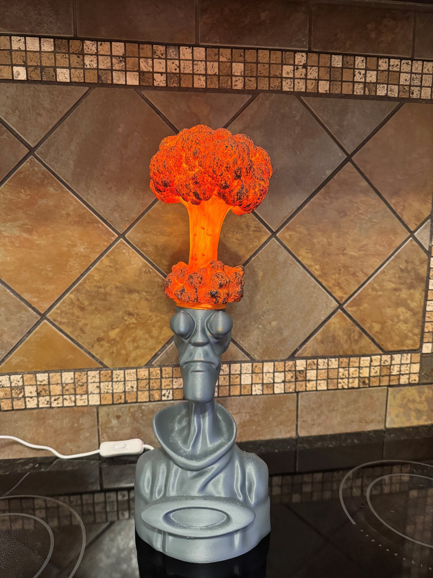 FDM LED Light Up Oaklie Thermonuclear Mad Scientist OTT Display Piece